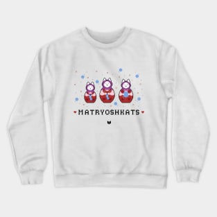 Matryoshkats Knitting Set Crewneck Sweatshirt